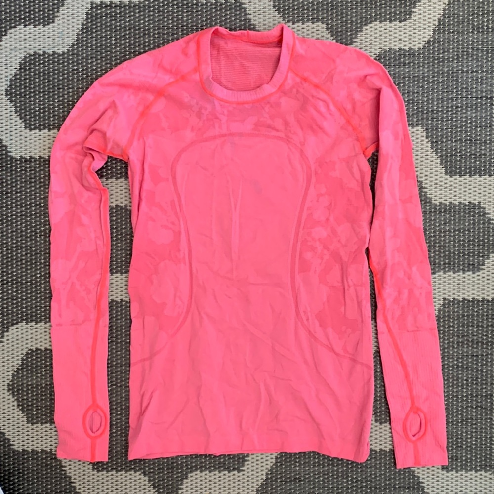 Lululemon size 8 Run Swiftly Long Sleeve